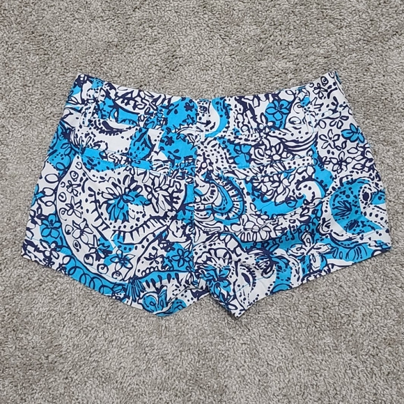 🌷 Lilly Pulitzer The Walsh Short Size 00 - Picture 4 of 5